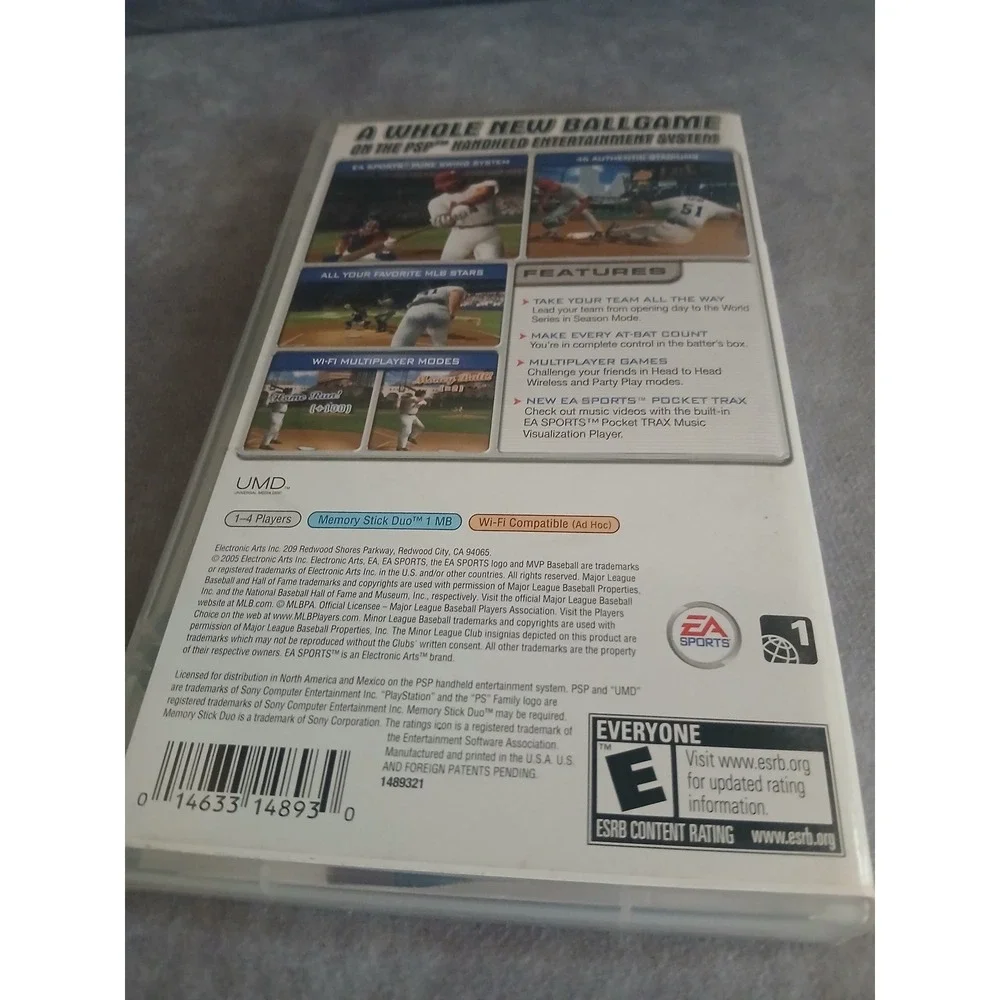 Sony psp baseball